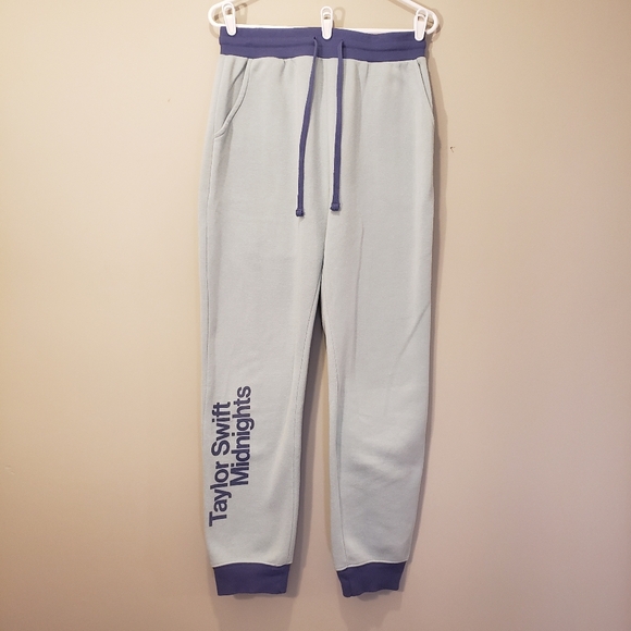 Taylor Swift Midnights Influencer Merch Sweatpants Joggers Limited Edition M - Picture 1 of 8